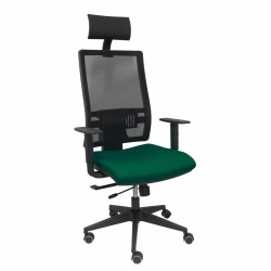 Office Chair with Headrest P&C B10CRPC Dark Dark green