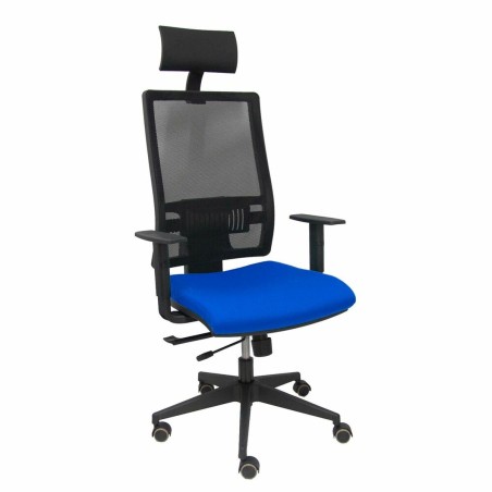 Chaise de Bureau avec Appui-tête P&C B10CRPC Bleu