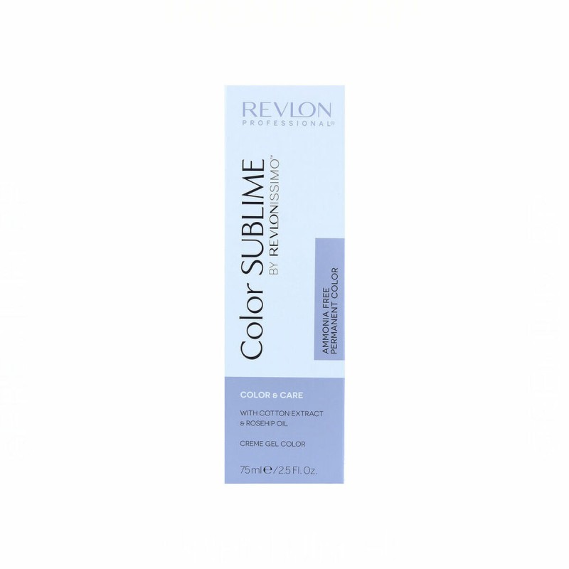 Permanent Dye Revlon Revlonissimo Color Nº 6.1 (75 ml)