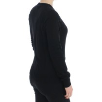Dolce & Gabbana Elegante schwarze Strickjacke aus Wolle