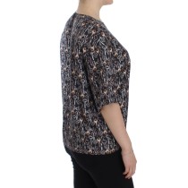 Dolce & Gabbana Enchanted Sicily Seidenbluse mit Schlüsseldruck