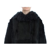 Dolce & Gabbana Exquisiter Shearling Mantel Jacke