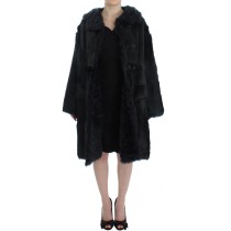 Dolce & Gabbana Exquisiter Shearling Mantel Jacke