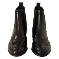 Dolce & Gabbana Elegante Stiefel aus rosa Lammfell