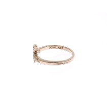Nialaya Silber CZ Kreuz Aussage Ring