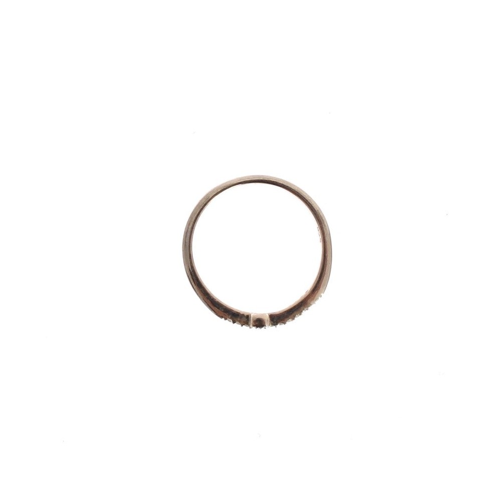 Nialaya Silber CZ Kreuz Aussage Ring