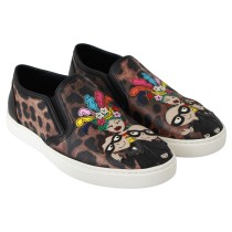 Dolce & Gabbana Elegante Loafers mit Leopardenmuster für raffinierten Stil