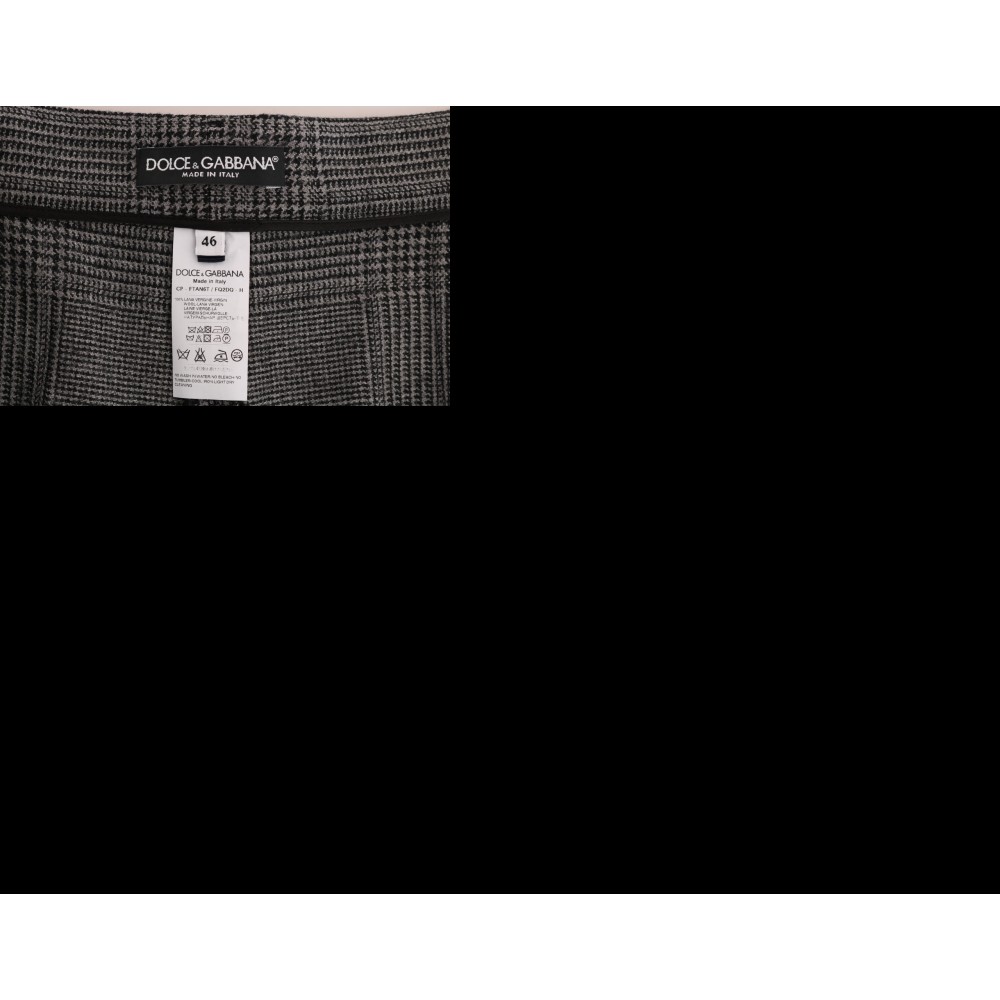 Dolce & Gabbana Elegantes weißes Baumwoll-T-Shirt mit Rundhalsausschnitt und Motiv