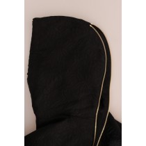Dolce & Gabbana Verzauberter Brokat-Kristall-Pullover mit Kapuze
