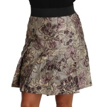 Dolce & Gabbana Eleganter geblümter Jacquard-Rock in A-Linie
