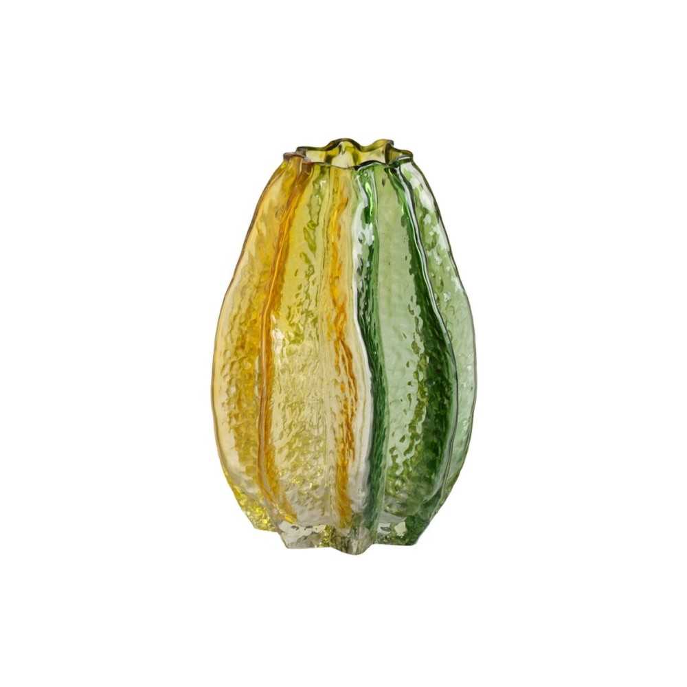 Vase Yellow Green Crystal