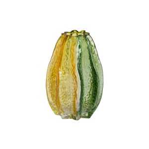 Vase Yellow Green Crystal