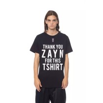 Nicolo Tonetto Schwarzes Baumwolle Männer T-Shirt