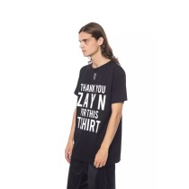 Nicolo Tonetto Schwarzes Baumwolle Männer T-Shirt