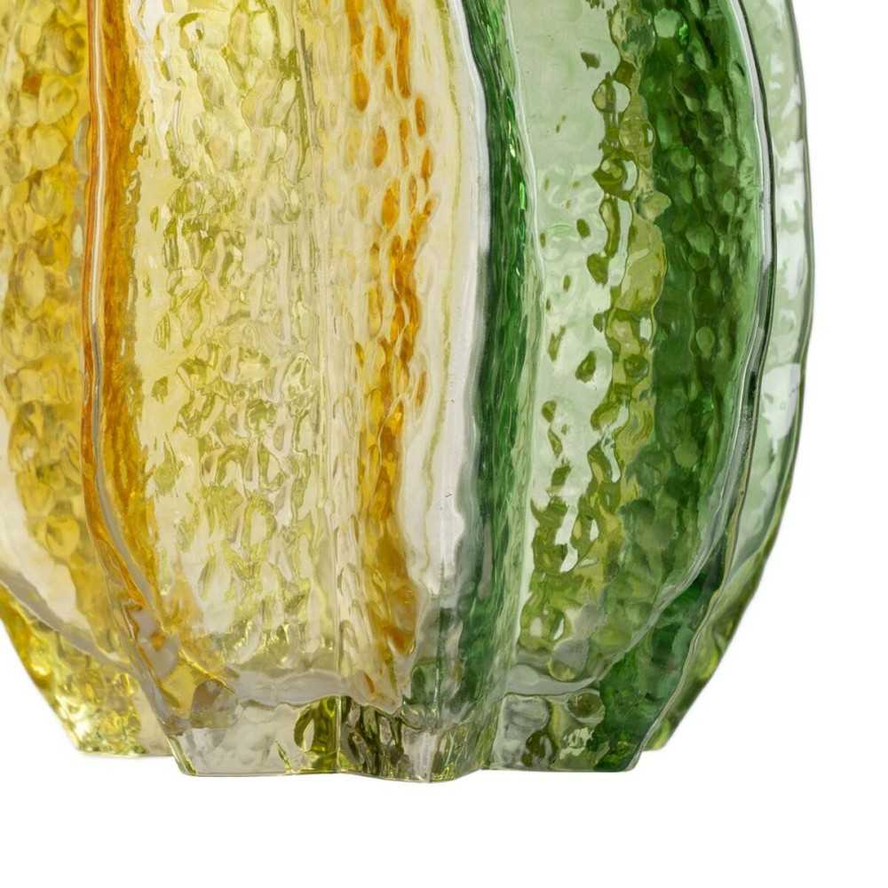 Vase Yellow Green Crystal