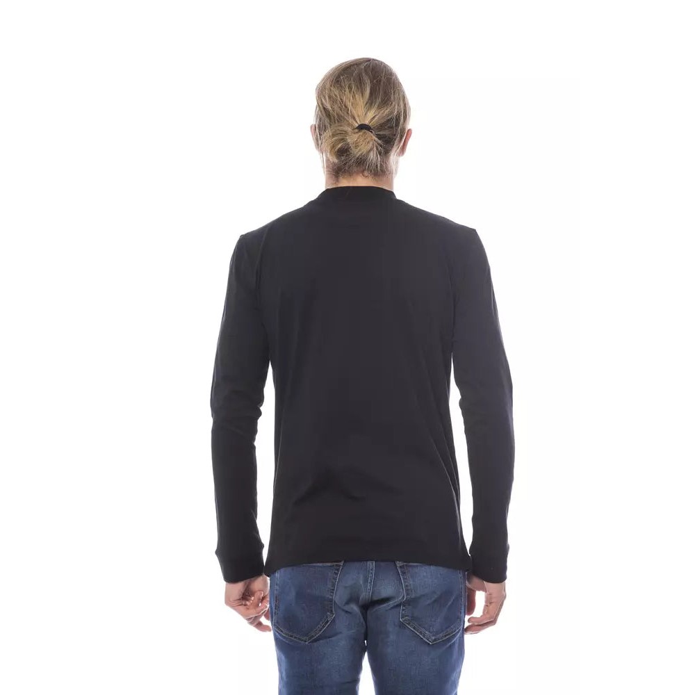 Verri Schwarzer Baumwollpullover für Männer