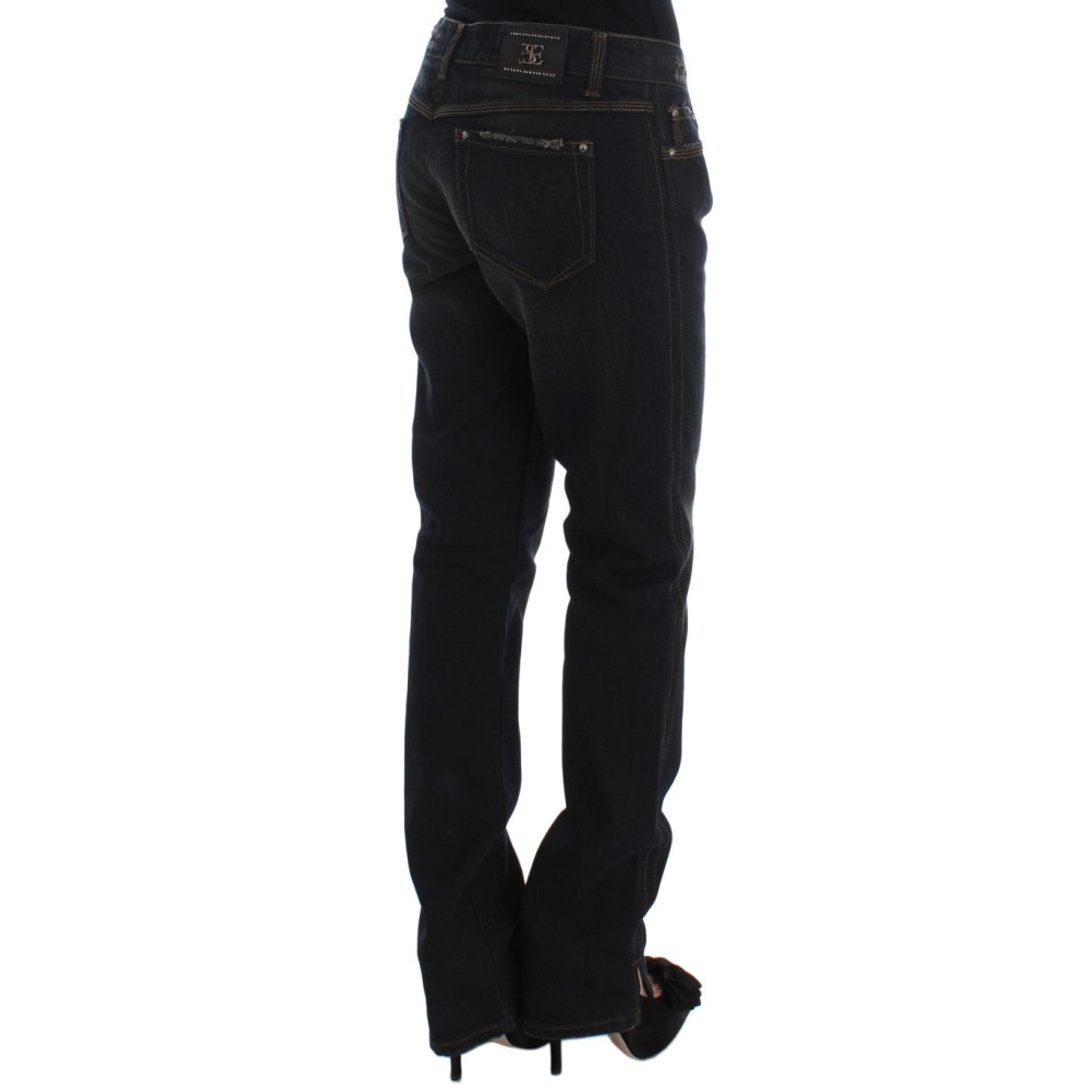 Ermanno Scervino Schicke Boyfriend-Jeans aus Baumwolle - Blau