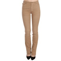 Just Cavalli Schicke gelbe Cordhose mit mittlerer Taille