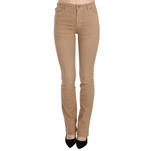 Just Cavalli Schicke gelbe Cordhose mit mittlerer Taille