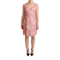 Dolce & Gabbana Elegantes Etuikleid Mini Leopard