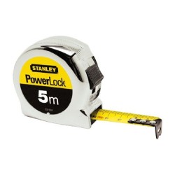 Flexomètre Stanley POWERLOCK 5 m x 19 mm ABS