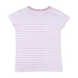 Child's Short Sleeve T-Shirt Peppa Pig Pink