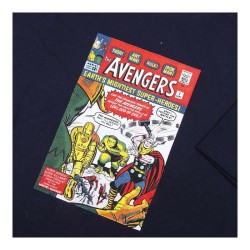 Pyjama Marvel Bleu foncé (Adultes) Homme