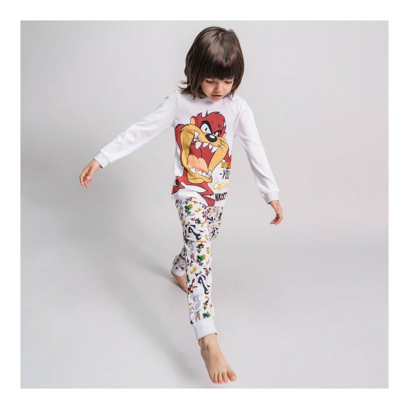 Pyjama Enfant Looney Tunes Gris