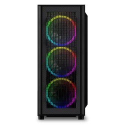 ATX Semi-Tower Gehäuse Sharkoon RGB Wave Schwarz