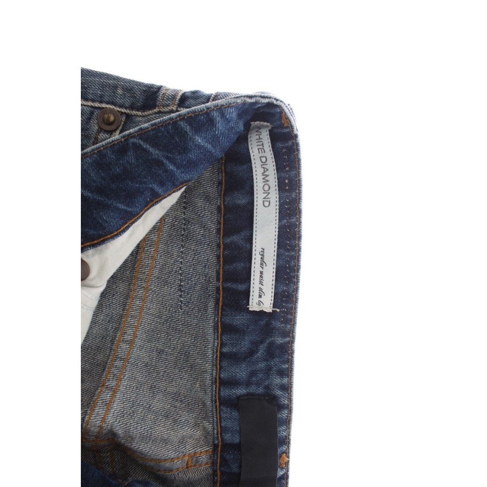 Cavalli Elegante Jeans in Schlaghosenform aus blauem Denim