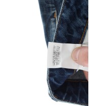Cavalli Elegante Jeans in Schlaghosenform aus blauem Denim