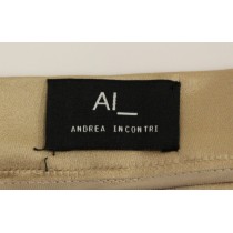 Andrea Incontri Eleganter knielanger Faltenrock aus Seide