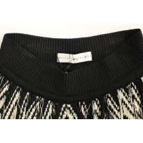 Alice Palmer Schicker schwarz-weißer Strickrock