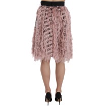 Dolce & Gabbana Breiter Rock mit elastischer Taille und hoher Mode