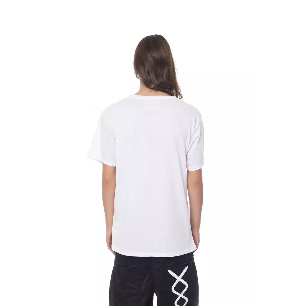Nicolo Tonetto Weißes Baumwolle Männer T-Shirt
