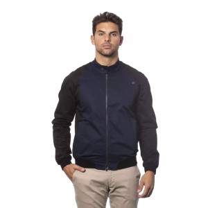 Verri Blaue Baumwolle Männer Bomberjacke