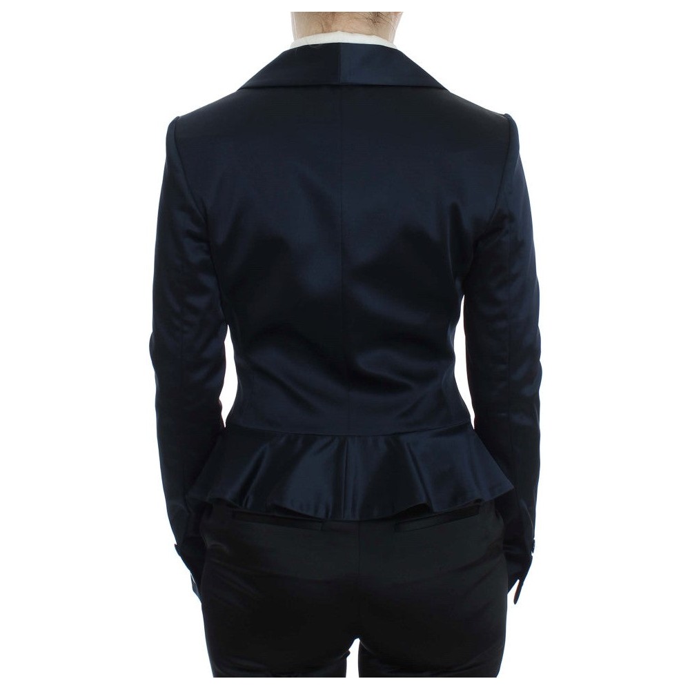 Exte Elegante blaue Blazerjacke mit Designerflair