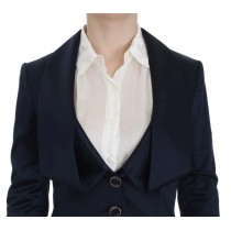 Exte Elegante blaue Blazerjacke mit Designerflair