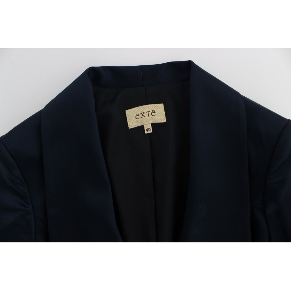 Exte Elegante blaue Blazerjacke mit Designerflair
