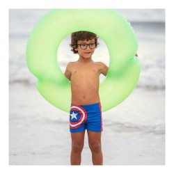 Boxer de Bain pour Enfants The Avengers Bleu