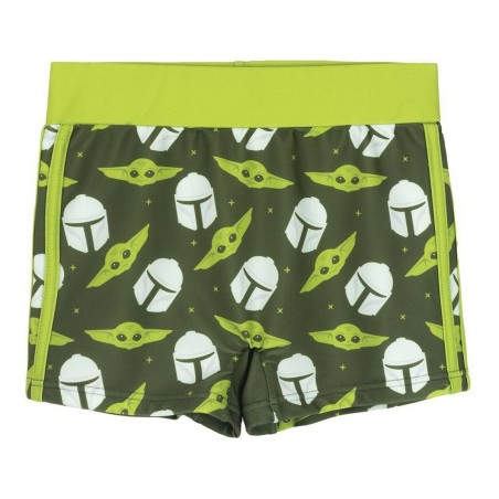 Boxer de Bain pour Enfants The Mandalorian Vert