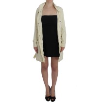 P.A.R.O.S.H. Chic Beige Trenchcoat Mantel