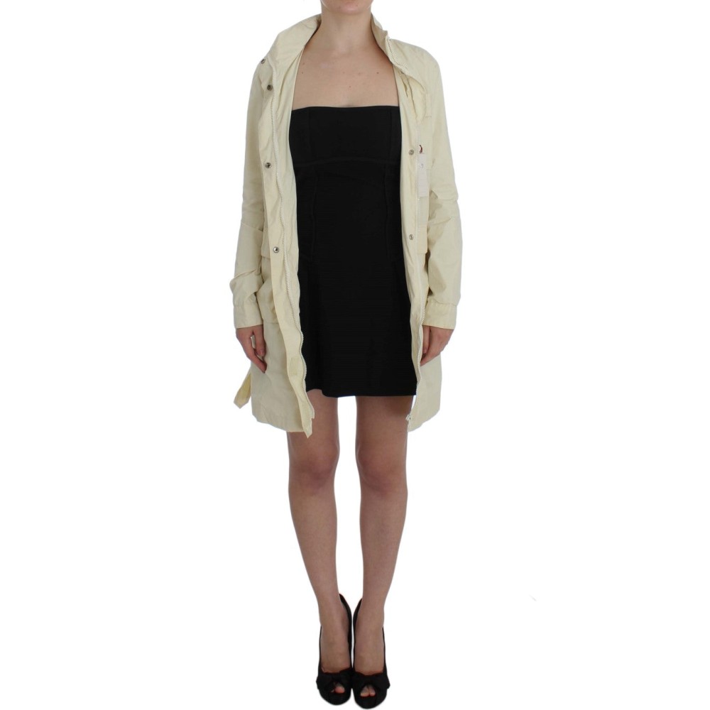 P.A.R.O.S.H. Chic Beige Trenchcoat Mantel