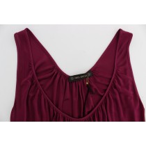 PLEIN SUD Elegante lila Rayon Cami Bluse