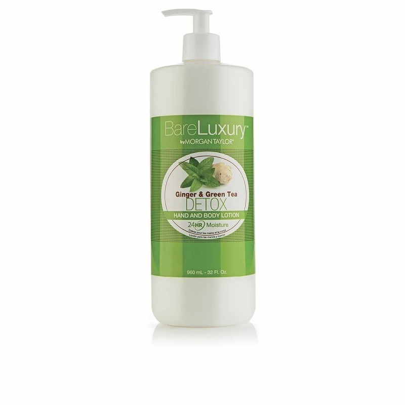 Lotion corporelle Morgan Taylor Bare Luxury Thé vert Gingembre Détoxifiant (946 ml)