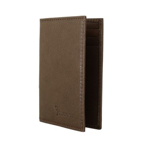 Billionaire Italian Couture Elegante Herrengeldbörse aus Leder in Braun