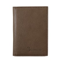 Billionaire Italian Couture Elegante Herrengeldbörse aus Leder in Braun