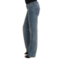 Costume National Chic Classic Fit Straight Blue Jeans