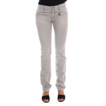 Costume National Anspruchsvolle Graue Super Slim Jeans