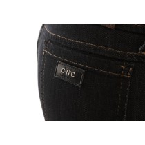 Costume National Svelte Dunkelblaue Slim Jeans aus Baumwolle